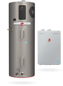 two ENERGY STAR certified water heaters