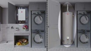tankless and tank water heaters