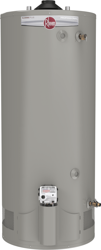 Rheem Residential Gas Water Heaters - Professional Classic Plus Heavy ...