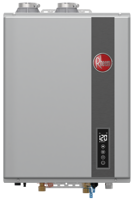 RTGH Series Super High Efficiency Condensing Indoor Tankless Gas Water Heater with Built-In Wi-Fi