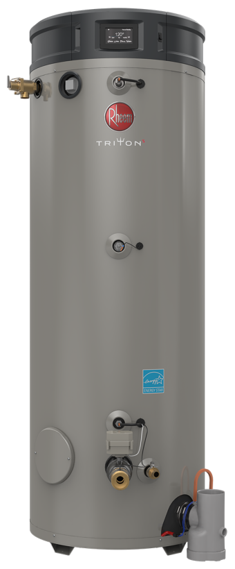 Rheem Commercial Gas Water Heaters - Triton Heavy Duty Ss - Ghe80ss-130 