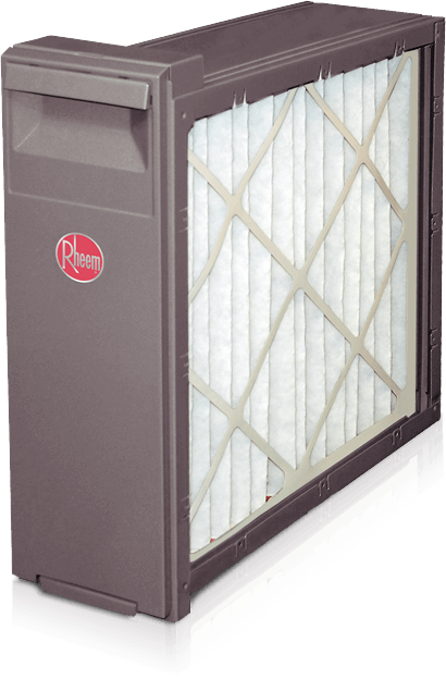 Rheem HVAC air filter picture.