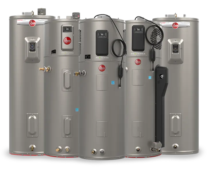 Rheem Water Heater Hero Image Innovative Efficiency