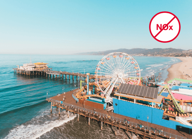 Newsroom Image Two - Image of a south coast ferris wheel on a dock