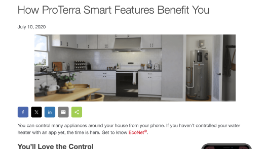 How ProTerra Smart Features Benefit You Blog