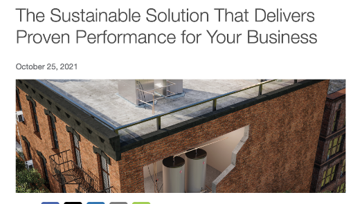 The Sustainable Solution That Delivers Proven Performance for Your Business Blog