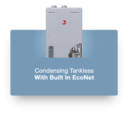 Rheem High Efficiency Natural Gas Tankless Water Heater Product Photo