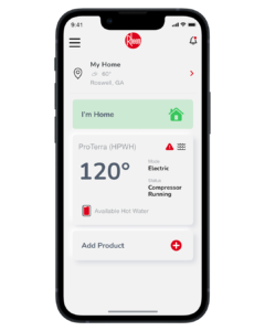 EcoNet app for water heater